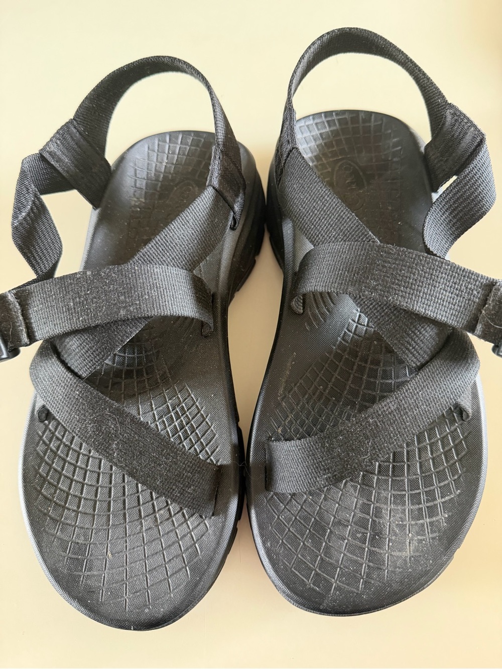 Chaco Black Strappy Sport Sandals